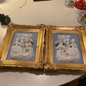 Rare Alt Meissen 3D Porcelain Art